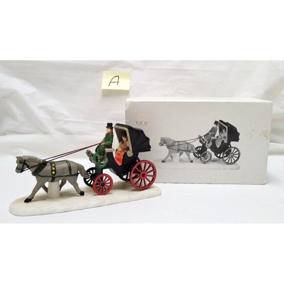 Dept 56 Heritage Christmas in the City CENTRAL PARK CARRIAGE #59790 - Lot A